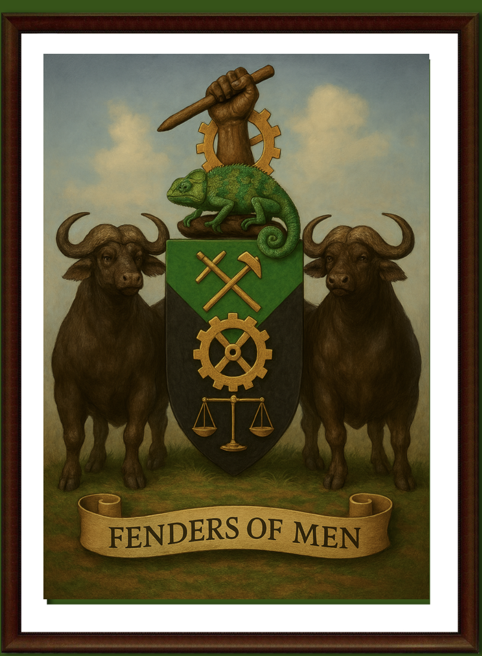 Fenders of Men emblem